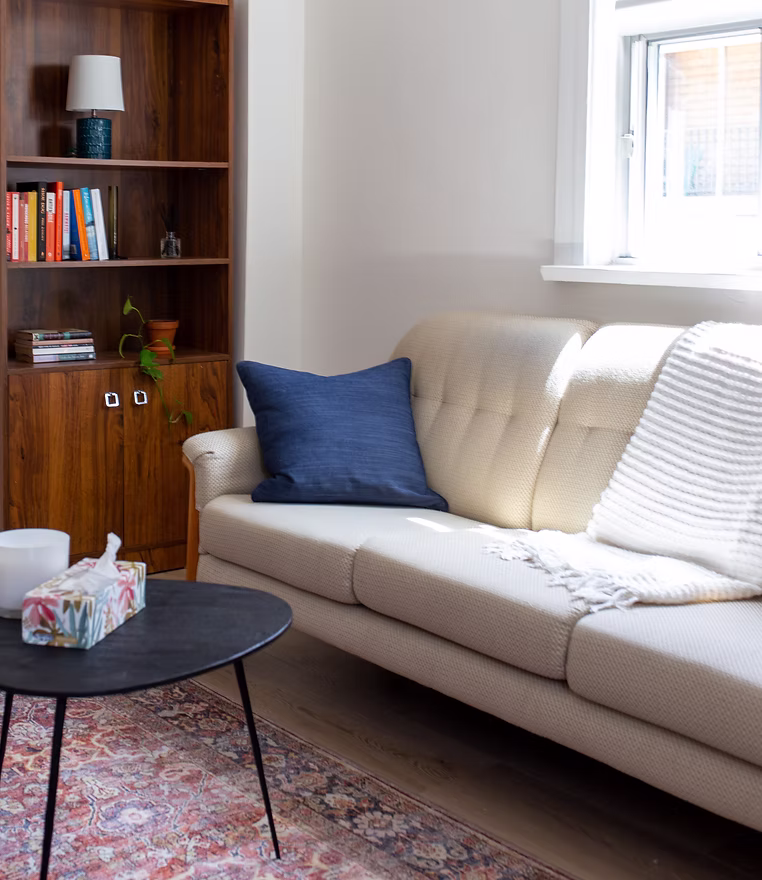 Therapy office interior